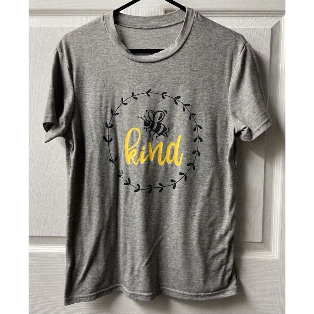 Unbranded Bee Kind Honeybee Womens Small Short Sleeved T Shirt Top Activewear